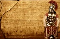 Roman legionary soldier Royalty Free Stock Photo