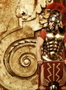 Roman legionary soldier Royalty Free Stock Photo