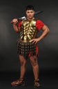 Roman legionary soldier