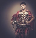 Roman legionary soldier Royalty Free Stock Photo