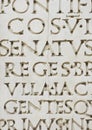 Roman letters Royalty Free Stock Photo