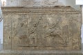 Roman Mausoleum Decorations at Bardo Museum in Tunis