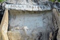 Roman memorial plaque `Tabula Traiana`, Serbia