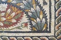 Roman mosaic close up Royalty Free Stock Photo