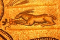 Roman mosaic of a hare
