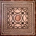 Roman Mosaic with the head of Medusa, from Pompeii