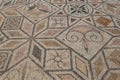 Roman mosaic in Italica color Royalty Free Stock Photo