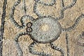 Roman mosaic of an octopus Royalty Free Stock Photo