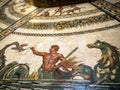 Roman Mosaic one of the Treasures of the Vatican Museums in Rome Italy