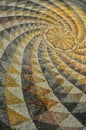 Roman mosaic tile Royalty Free Stock Photo