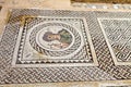 Roman mosaics in Cyprus. Royalty Free Stock Photo