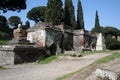 Roman necropolis Royalty Free Stock Photo