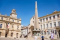 Roman obelisk in Arles France