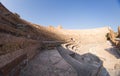 Roman Odeon in ancient Nikopolis Preveza Greece Royalty Free Stock Photo