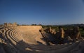 Roman Odeon in ancient Nikopolis Preveza Greece Royalty Free Stock Photo