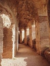 Roman Odeum Of Nicopolis ancient landmark, Greece Royalty Free Stock Photo