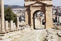 Roman old buildings in Jordan.