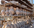 Roman pottery and amphorae