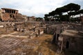 Roman ruins Royalty Free Stock Photo