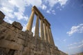 Roman ruins of ancient Heliopolis. Baalbek, Bekaa Valley, Lebanon Royalty Free Stock Photo