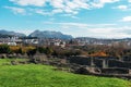 Roman ruins of ancient town of Salona or Solin near Split, Croatia Royalty Free Stock Photo