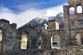 Roman ruins in Aosta, Italy