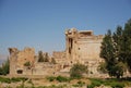 Roman ruins bacchus temple