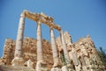 Roman ruins bacchus temple