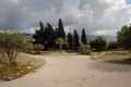 Roman ruins of Byblos, Mediterranean coast, Lebanon Royalty Free Stock Photo