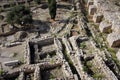 Roman ruins of Byblos, Mediterranean coast, Lebanon Royalty Free Stock Photo