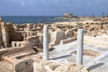 Roman Ruins - Caesarea - Israel Royalty Free Stock Photo