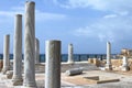 Roman Ruins - Caesarea - Israel Royalty Free Stock Photo