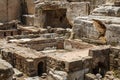 Roman ruins in the centre of Beirut Royalty Free Stock Photo