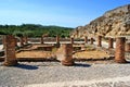 Roman ruins in Conimbriga Royalty Free Stock Photo