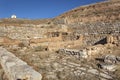 Roman ruins of Colonia Iulia Lepida, Velilla de Ebro, Spain Royalty Free Stock Photo