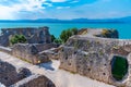 Roman ruins Grotte di Catullo in Sirmione in Italy