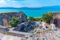 Roman ruins Grotte di Catullo in Sirmione in Italy