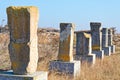 Roman ruins of Histria citadel - Romania Royalty Free Stock Photo