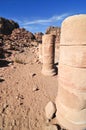 Roman Ruins in Petra, Jordan