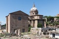 Roman ruins in Rome, Forum Royalty Free Stock Photo
