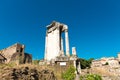 Roman ruins in Rome, Forum Royalty Free Stock Photo