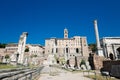 Roman ruins in Rome, Forum Royalty Free Stock Photo