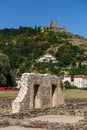 Roman ruins in Saint-Romain-en-Gal town