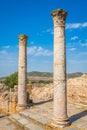 Roman ruins Sanctuaire Esculape Thuburbo Majus Tunisia