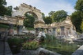 Roman Ruins at Schonbrunn Palace Gardens - by Johann Ferdinand Hetzendorf von Hohenberg, 1778 - Vienna, Austria Royalty Free Stock Photo