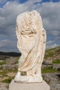 Roman ruins of Segobriga, Spain Royalty Free Stock Photo