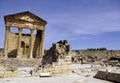 Roman ruins- Tunisia Royalty Free Stock Photo