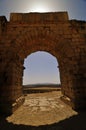 Roman Ruins of Volubillis Royalty Free Stock Photo