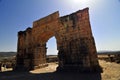 Roman Ruins of Volubillis Royalty Free Stock Photo