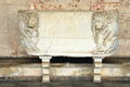 Roman Sarcophagus Royalty Free Stock Photo